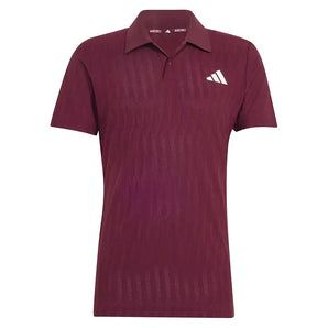 Men's GameSet Freelift Tennis Polo Maroon,Apparel,Adidas,Maroon,XS,Tennis Express,KR0503-1