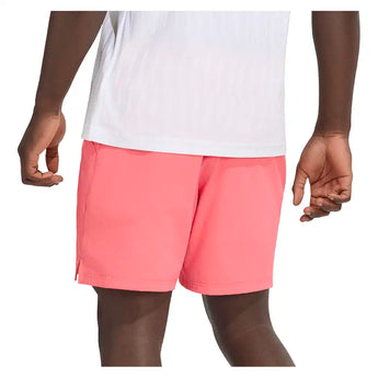 Men's GameSet 7 Inch Ergo Tennis Shorts Pure Turbo,Apparel,Adidas,,,Tennis Express,KR0508-4