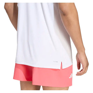 Men's GameSet Ergo 5 Inch Tennis Shorts Pure Turbo,Apparel,Adidas,,,Tennis Express,KR0512-4