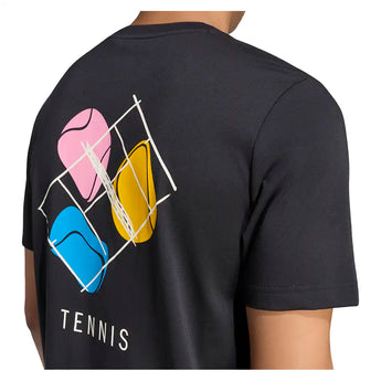 Men's New York Graphic Tennis Top Black,Apparel,Adidas,,,Tennis Express,KR2322-7