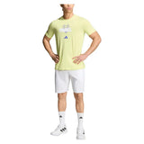 Men's Graphic Padel Tee Semi Frozen Lemon,Apparel,Adidas,,,Tennis Express,KR2323-5