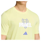 Men's Graphic Padel Tee Semi Frozen Lemon,Apparel,Adidas,,,Tennis Express,KR2323-6