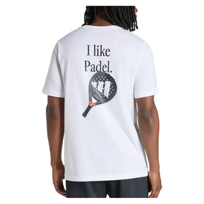 Men's Category Padel Tee White,Apparel,Adidas,,,Tennis Express,KR2327-4