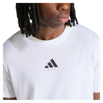 Men's Category Padel Tee White,Apparel,Adidas,,,Tennis Express,KR2327-6
