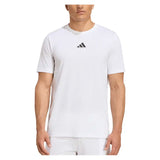 Men's Category Graphic Tennis Tee White and Black,Apparel,Adidas,,,Tennis Express,KR2331-3