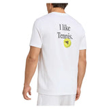 Men's Category Graphic Tennis Tee White and Black,Apparel,Adidas,,,Tennis Express,KR2331-4