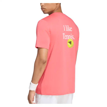 Men's Category Graphic Tennis Tee Pure Turbo,Apparel,Adidas,,,Tennis Express,KR2333-4