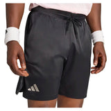Men's New York Pro Ergo 7 Inch Tennis Shorts Black,Apparel,Adidas,,,Tennis Express,KR2408-6