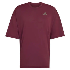 Men's New York Oversized Tennis Top Maroon,Apparel,Adidas,Maroon,XS,Tennis Express,KR2410-1