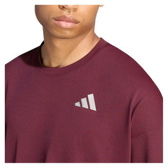 Men's New York Oversized Tennis Top Maroon,Apparel,Adidas,,,Tennis Express,KR2410-6