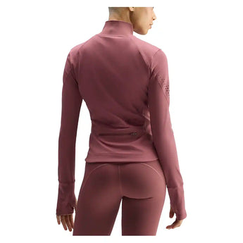 Women's Stella McCartney Longsleeve Midlayer Training Top Quiet Maroon,Apparel,Adidas,,,Tennis Express,KR3031-4