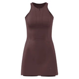 Women's Stella McCartney Training Dress Quiet Maroon,Apparel,Adidas,Quiet Maroon,XS,Tennis Express,KR3032-1c