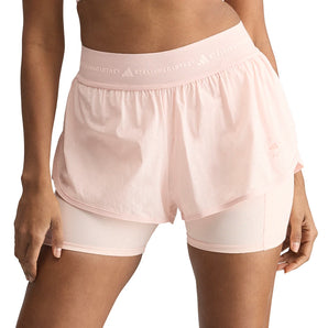 Women's Stella McCartney 2IN1 Training Shorts Ice Pink,Apparel,Adidas,,,Tennis Express,KR3033-1