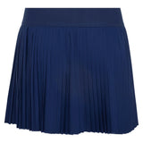 Girls' Club Pleated Tennis Skort Dark Blue and White,Apparel,Adidas,,,Tennis Express,KR3322_2