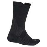 Unisex Cushioned Crew Tennis Socks Black and Grey Heather,Socks,Adidas,,,Tennis Express,KR3701-1