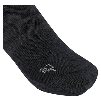 Unisex Cushioned Crew Tennis Socks Black and Grey Heather,Socks,Adidas,,,Tennis Express,KR3701-2