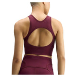 Women's Stella McCartney Crop Training Top Maroon,Apparel,Adidas,,,Tennis Express,KR6160-4