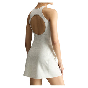 Women's Stella McCartney Printed Training Dress White and Grey,Apparel,Adidas,,,Tennis Express,KR6169-1