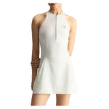 Women's Stella McCartney Printed Training Dress White and Grey,Apparel,Adidas,,,Tennis Express,KR6169-4