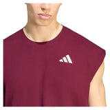 Men's New York Oversized Sleeveless Tennis Top Maroon,Apparel,Adidas,,,Tennis Express,KR9541-6