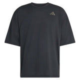 Men's New York Oversized Short Sleeve Tennis Top Black,Apparel,Adidas,Black,XS,Tennis Express,KR9542-1
