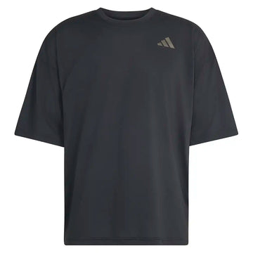 Men's New York Oversized Short Sleeve Tennis Top Black