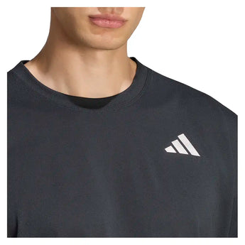 Men's New York Oversized Short Sleeve Tennis Top Black,Apparel,Adidas,,,Tennis Express,KR9542-6