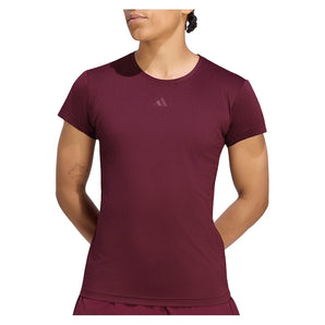 Women's GameSet FreeLift Tennis Tee Maroon,Apparel,Adidas,,,Tennis Express,KS1439-1