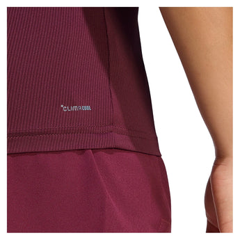 Women's GameSet FreeLift Tennis Tee Maroon,Apparel,Adidas,,,Tennis Express,KS1439-4