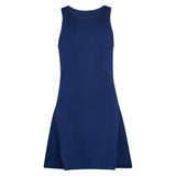 Girls' Club Tennis Dress Dark Blue,Apparel,Adidas,Dark Blue,XS,Tennis Express,KS2412