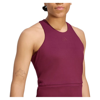 Women's GameSet Midi Y Tennis Tank Maroon,Apparel,Adidas,,,Tennis Express,KS3201-3