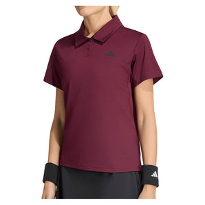 Women's Club Tennis Polo Maroon,Apparel,Adidas,,,Tennis Express,KS8266-1