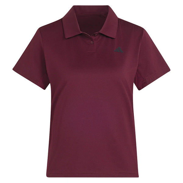 Women's Club Tennis Polo Maroon,Apparel,Adidas,Maroon,XS,Tennis Express,KS8266