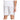 Men's Club Graphic 7 Inch Tennis Shorts White and Dash Grey