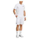 Men's Club Graphic Tennis Tee White and Dash Grey,Apparel,Adidas,,,Tennis Express,KS8271-5