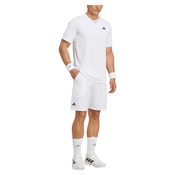 Men's Club Graphic Tennis Tee White and Dash Grey,Apparel,Adidas,,,Tennis Express,KS8271-5
