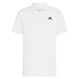 Men's Club Graphic Tennis Polo White and Dash Grey,Apparel,Adidas,White/Dash Grey,XS,Tennis Express,KS8274-1