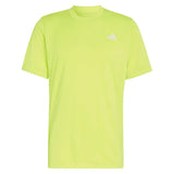 Men's Club Tennis Tee Semi Frozen Lemon,Apparel,Adidas,Semi Frozen Lemon,XS,Tennis Express,KS8277-1