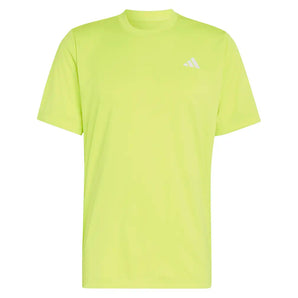 Men's Club Tennis Tee Semi Frozen Lemon,Apparel,Adidas,Semi Frozen Lemon,XS,Tennis Express,KS8277-1