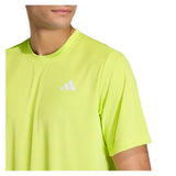 Men's Club Tennis Tee Semi Frozen Lemon,Apparel,Adidas,,,Tennis Express,KS8277-6