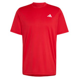 Men's Club Tennis Tee Better Scarlet,Apparel,Adidas,Better Scarlet,XS,Tennis Express,KS8279-1