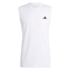 Men's Club Tennis Tank Top White,Apparel,Adidas,White,XS,Tennis Express,KS8281-1