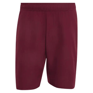 Men's Club 7 Inch Tennis Shorts Maroon,Apparel,Adidas,Maroon,XS,Tennis Express,KS8299-1