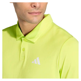 Men's Club Tennis Polo Semi Frozen Lemon,Apparel,Adidas,,,Tennis Express,KS8315-6
