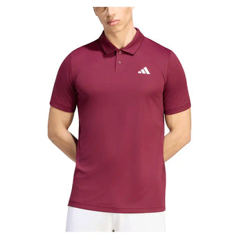 Men's Club Tennis Polo Maroon,Apparel,Adidas,,,Tennis Express,KS8316-3