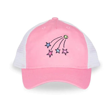 Kids Trucker Hat Shooting Stars-Apparel-Ame and Lulu-KTH202-Tennis Express