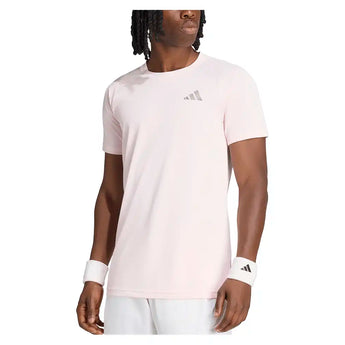 Men's New York Freelift Pro Tennis Tee Distilled Pink,Apparel,Adidas,,,Tennis Express,KU6013-3