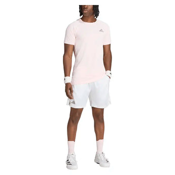Men's New York Freelift Pro Tennis Tee Distilled Pink,Apparel,Adidas,,,Tennis Express,KU6013-5