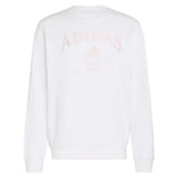Men's Classic Graphic Tennis Pullover White,Apparel,Adidas,White,XS,Tennis Express,KV0782-1