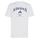 Men's Classic Graphic Tennis Tee White,Apparel,Adidas,White,XS,Tennis Express,KV0784-1